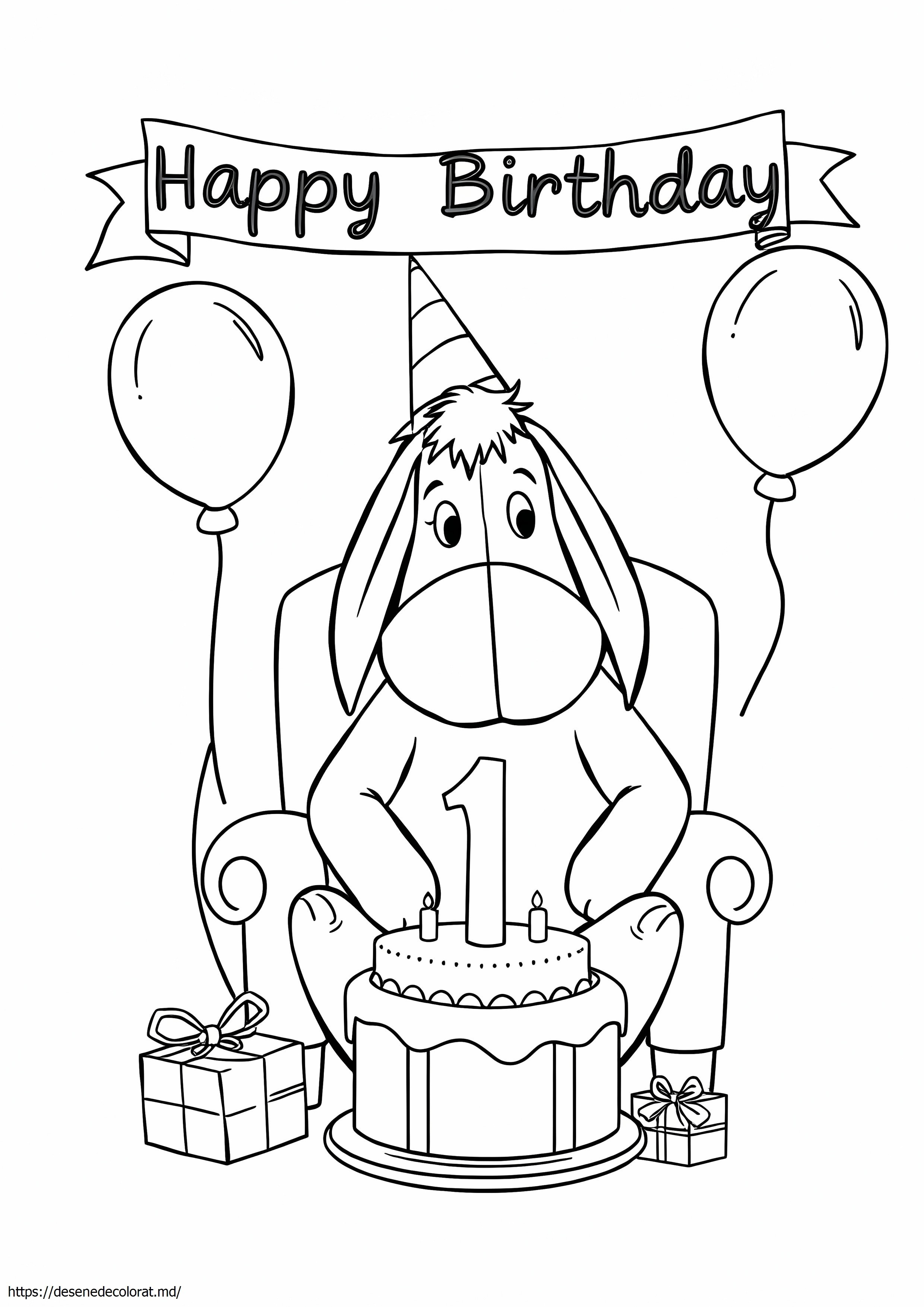 Eeyore ziua de naștere
