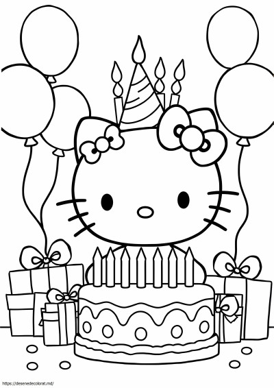 La multi ani hello kitty