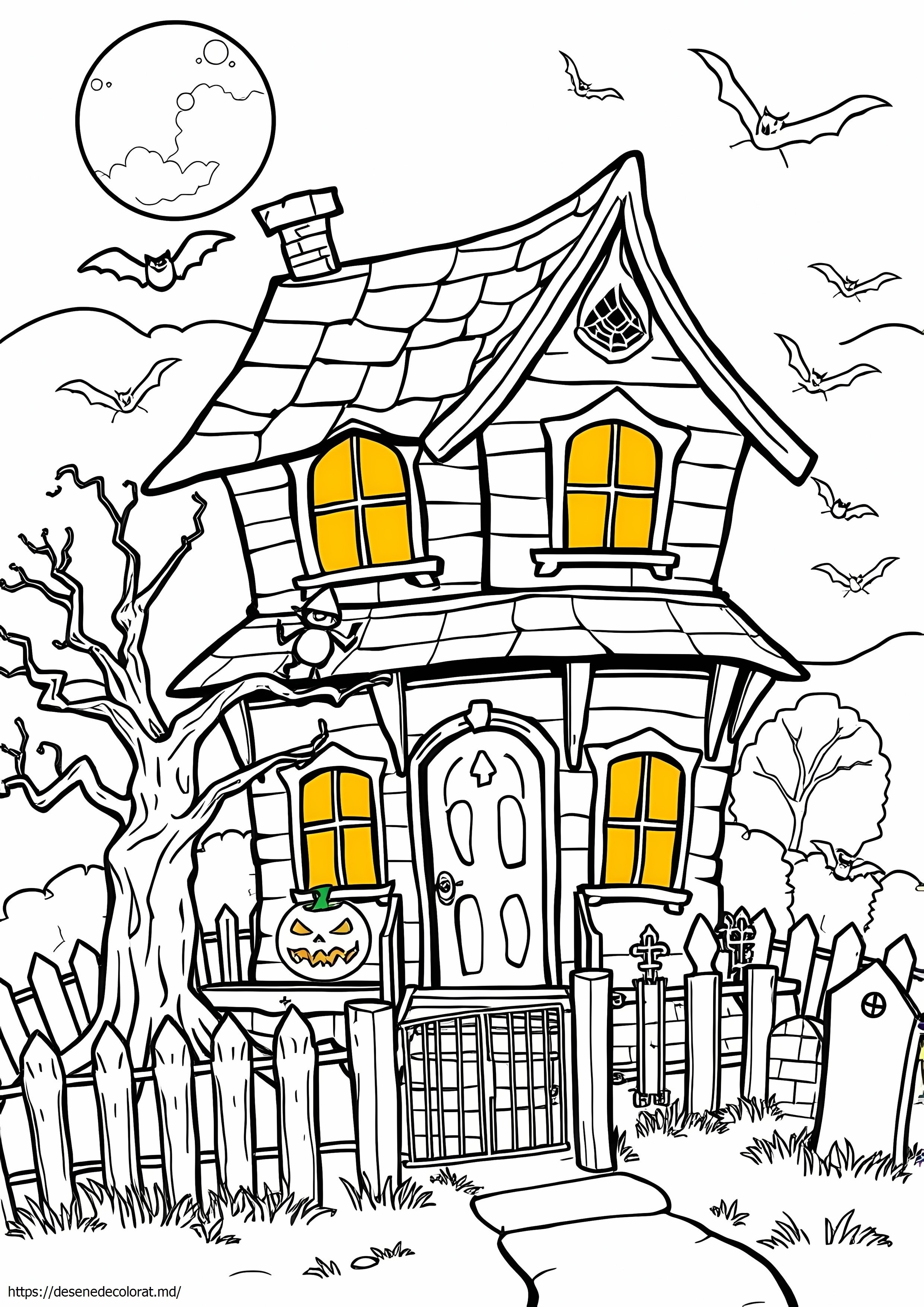 Casa bântuită de Halloween