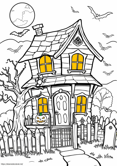 Casa bântuită de Halloween