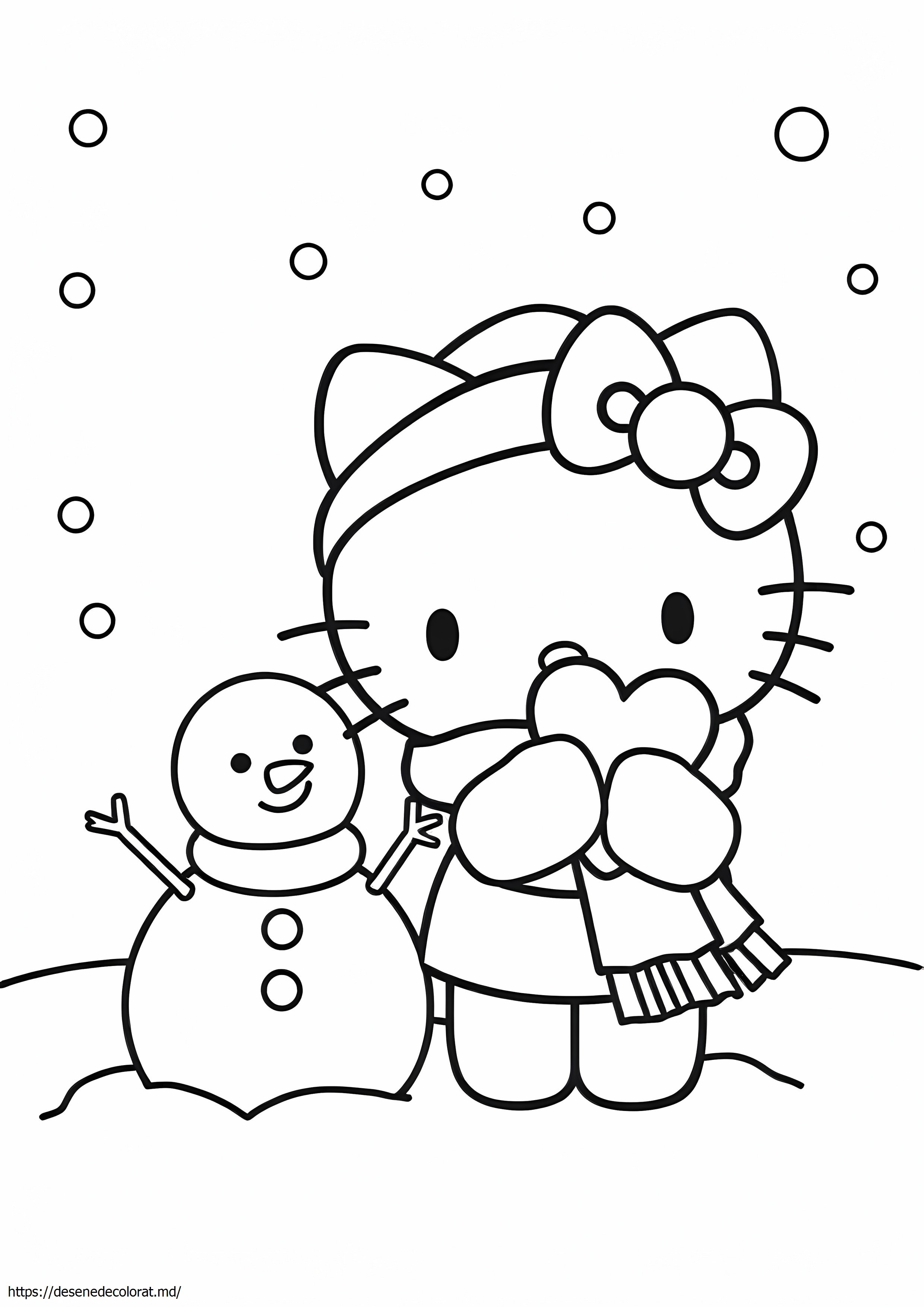 Hello kitty iarna