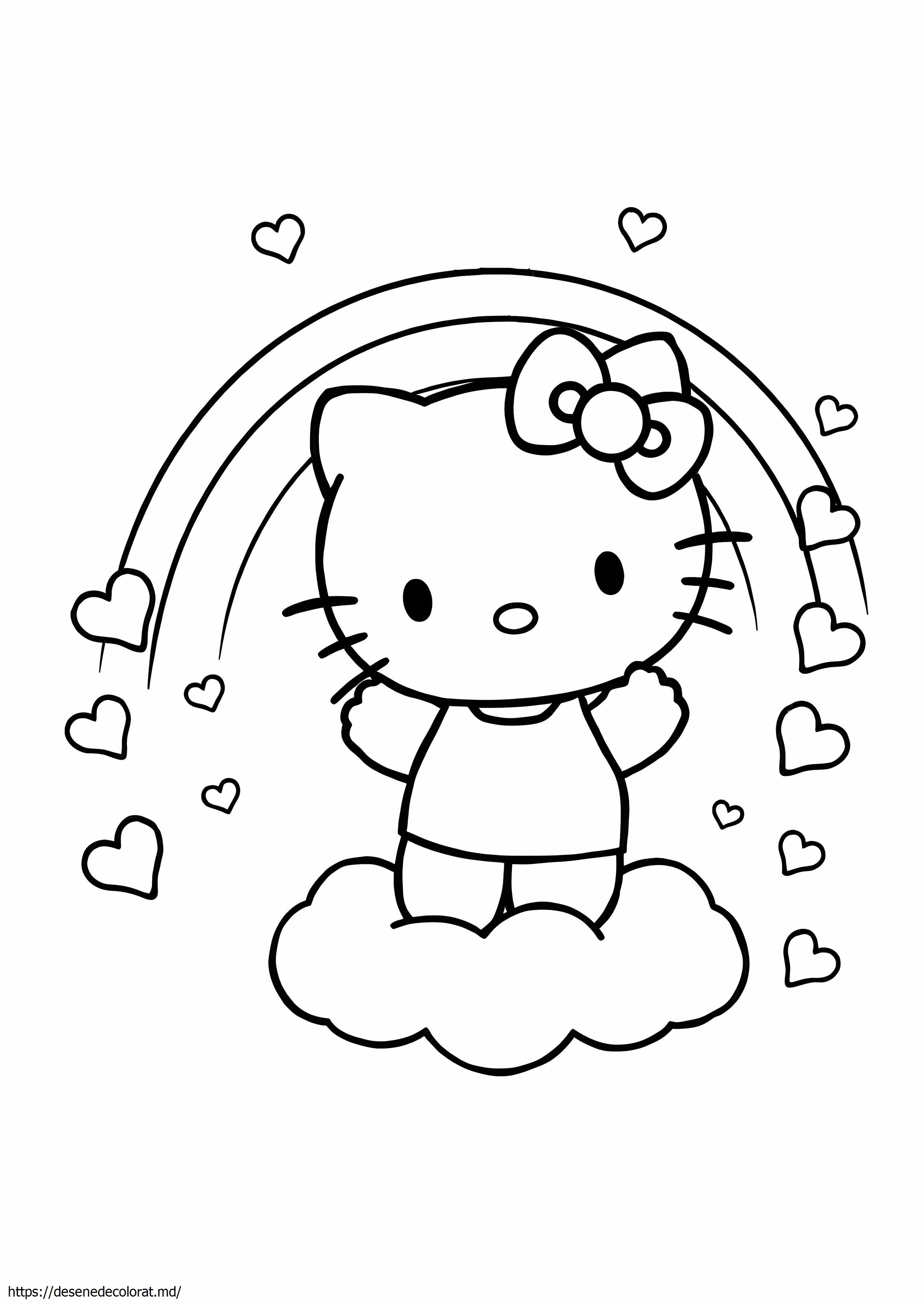 Hello kitty curcubeu