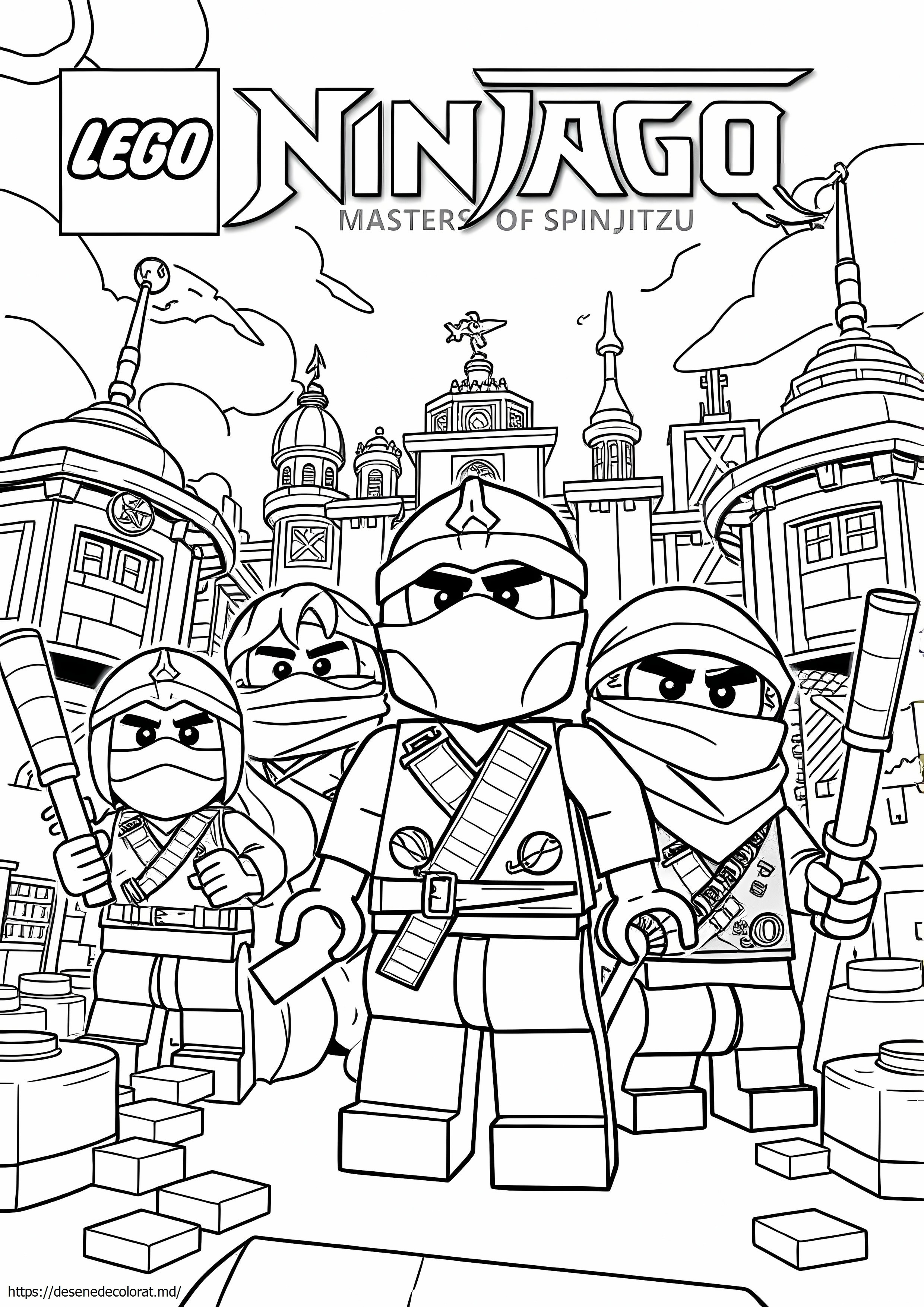 Lego ninjago maeștri ai spinjitzu