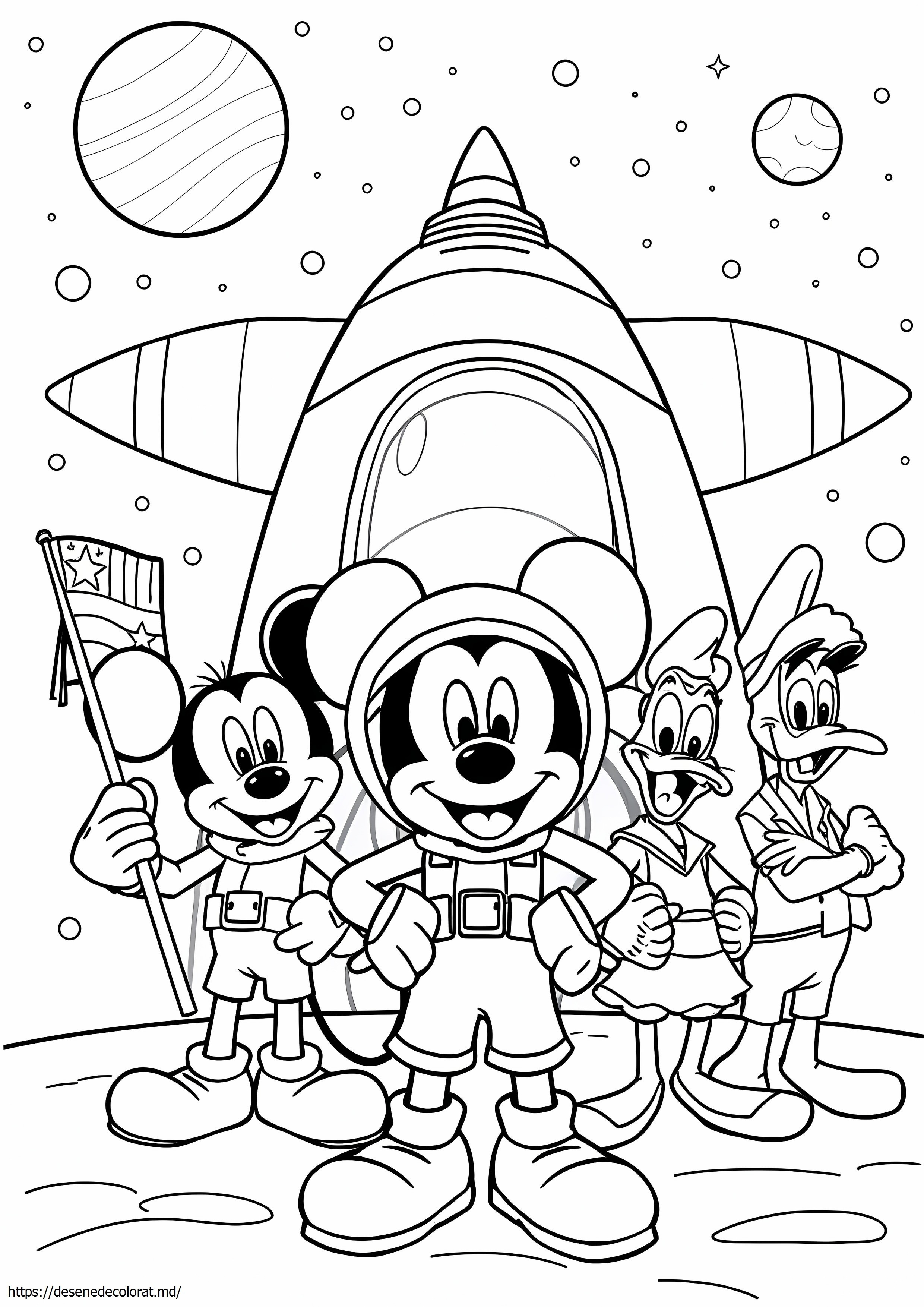 Mickey mouse club house aventură în spațiu