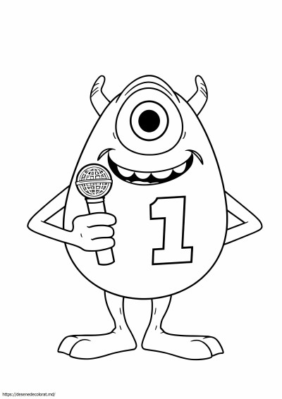 Monstri inc mike wazowski