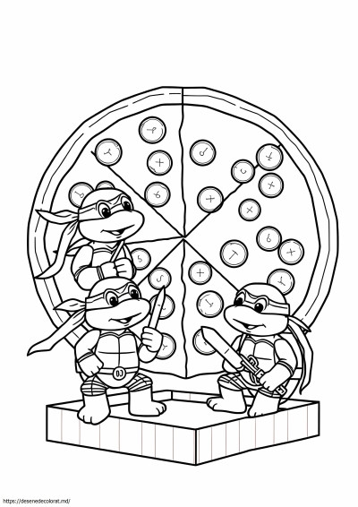 Pizza testoasa ninja