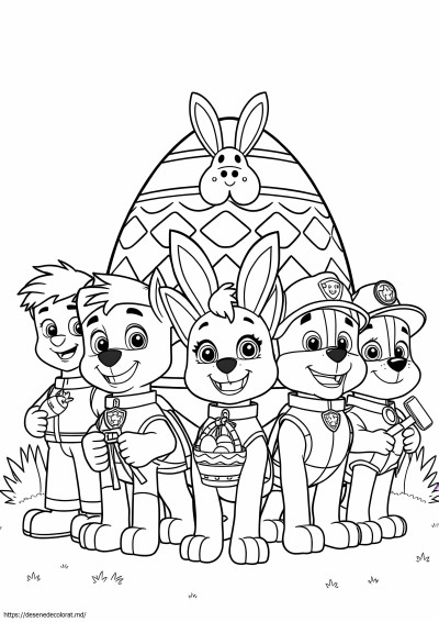 Paw Patrol Paște