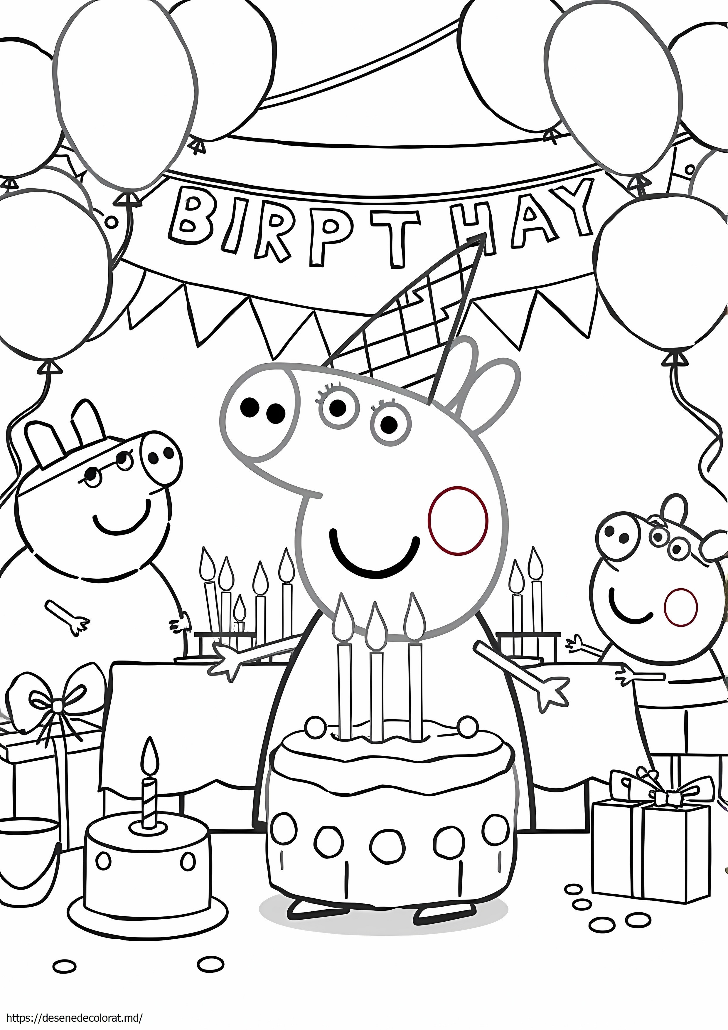 Petrecere de aniversare peppa pig