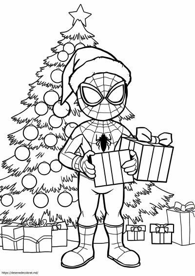 Crăciunul spiderman