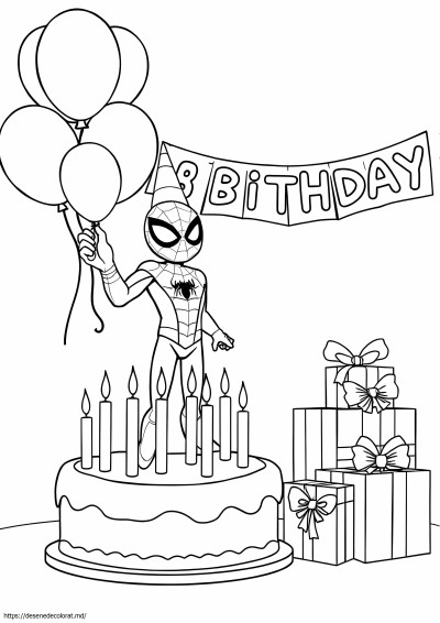 Ziua de naștere a lui spiderman