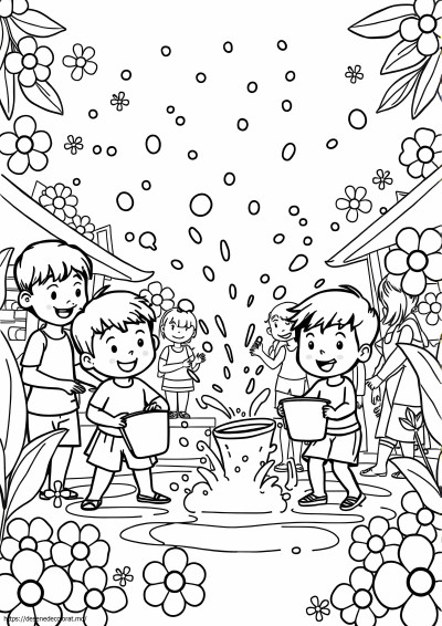 Festivalul apei songkran