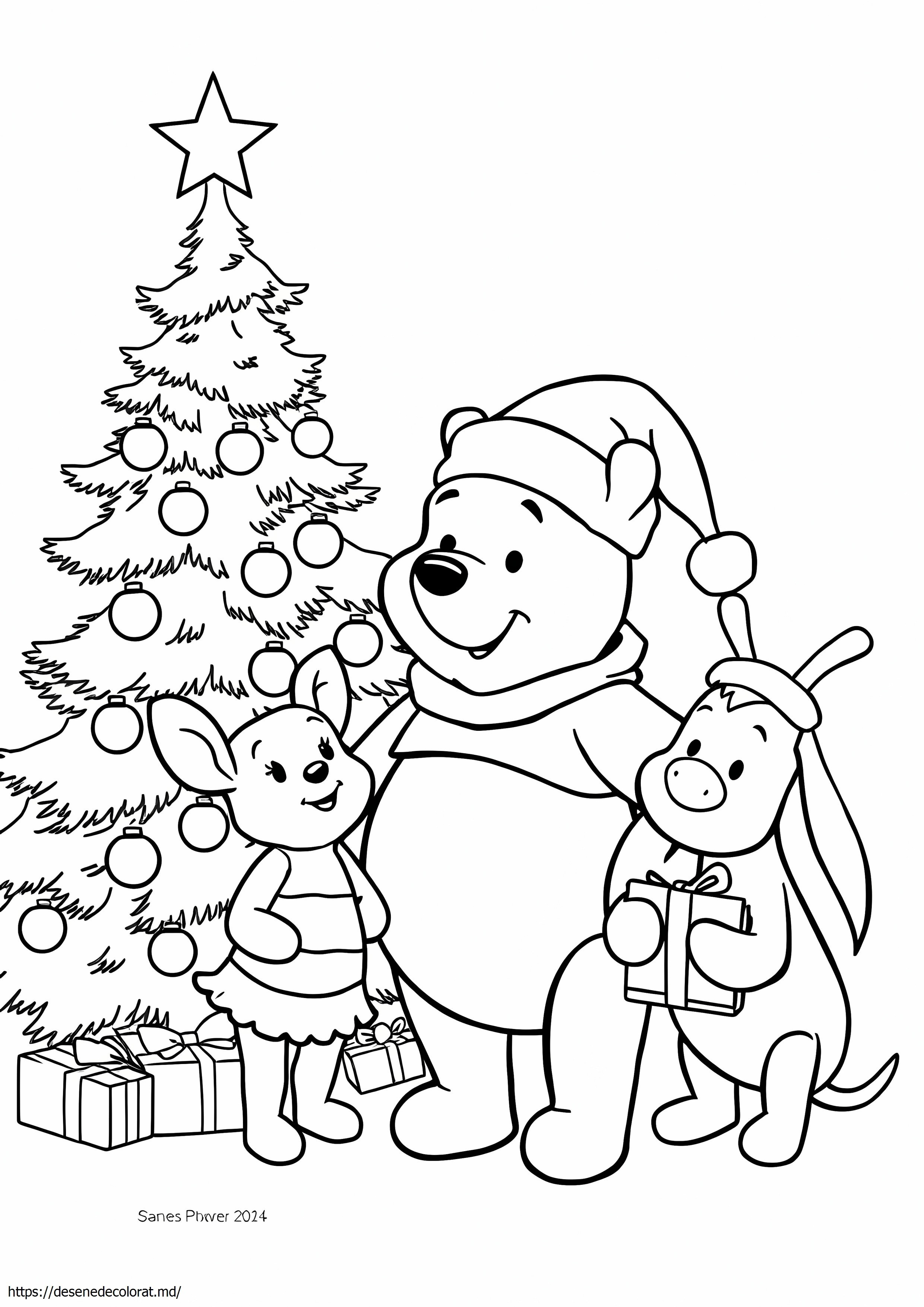 Winnie the pooh de Crăciun