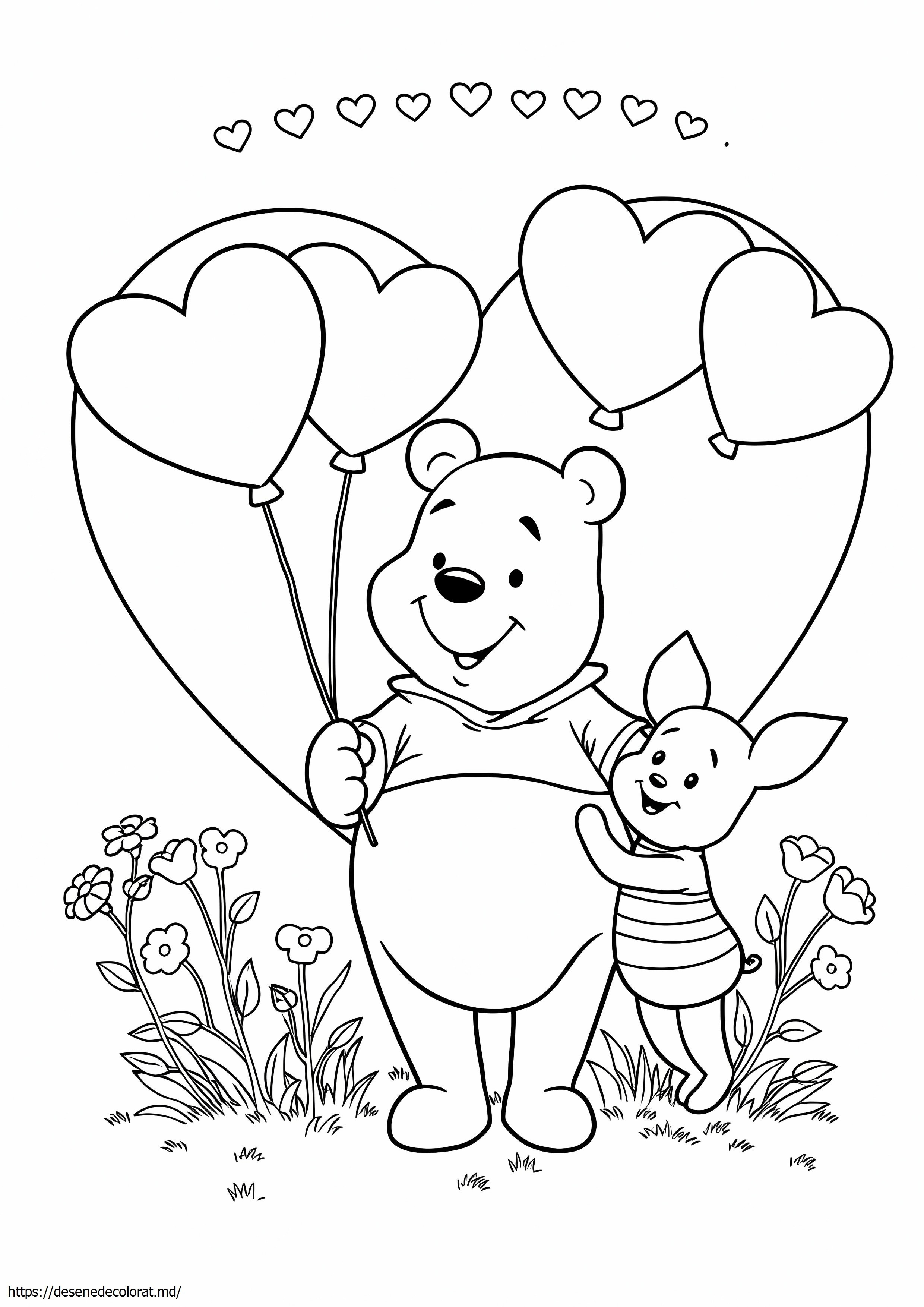 Winnie the pooh ziua îndrăgostiților