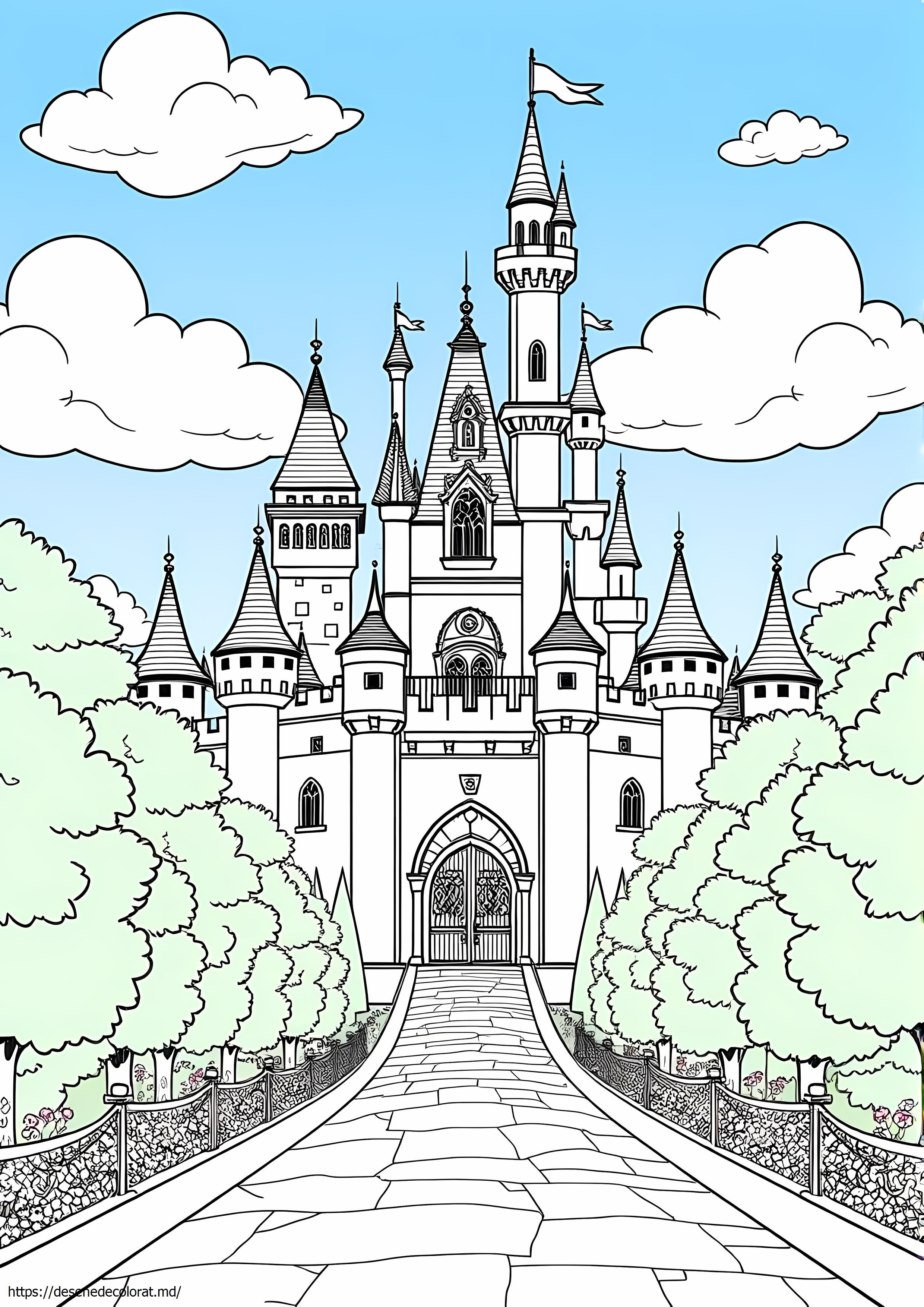 Castelul disneyland