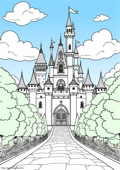 Castelul disneyland