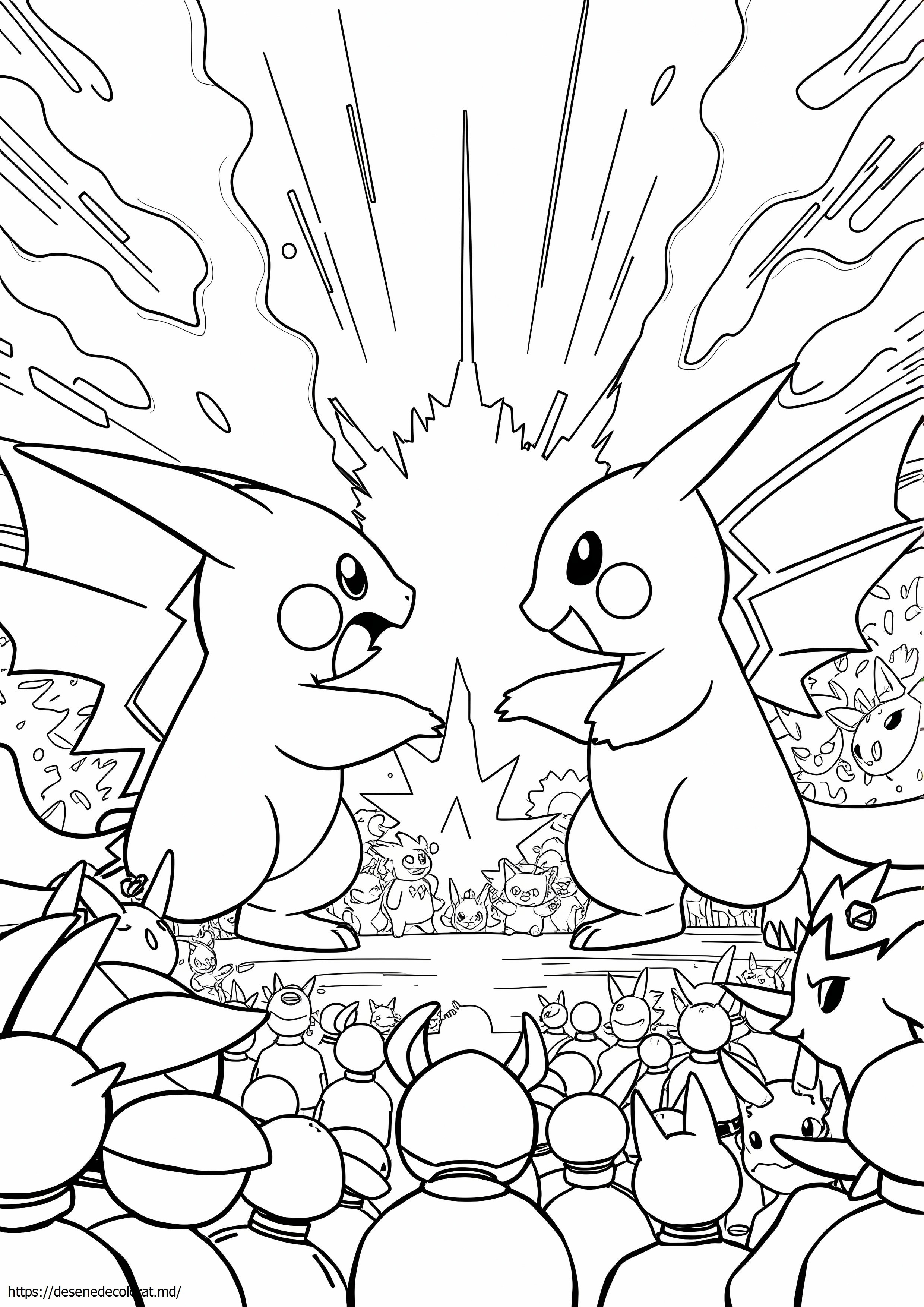 Lupta pokemoni