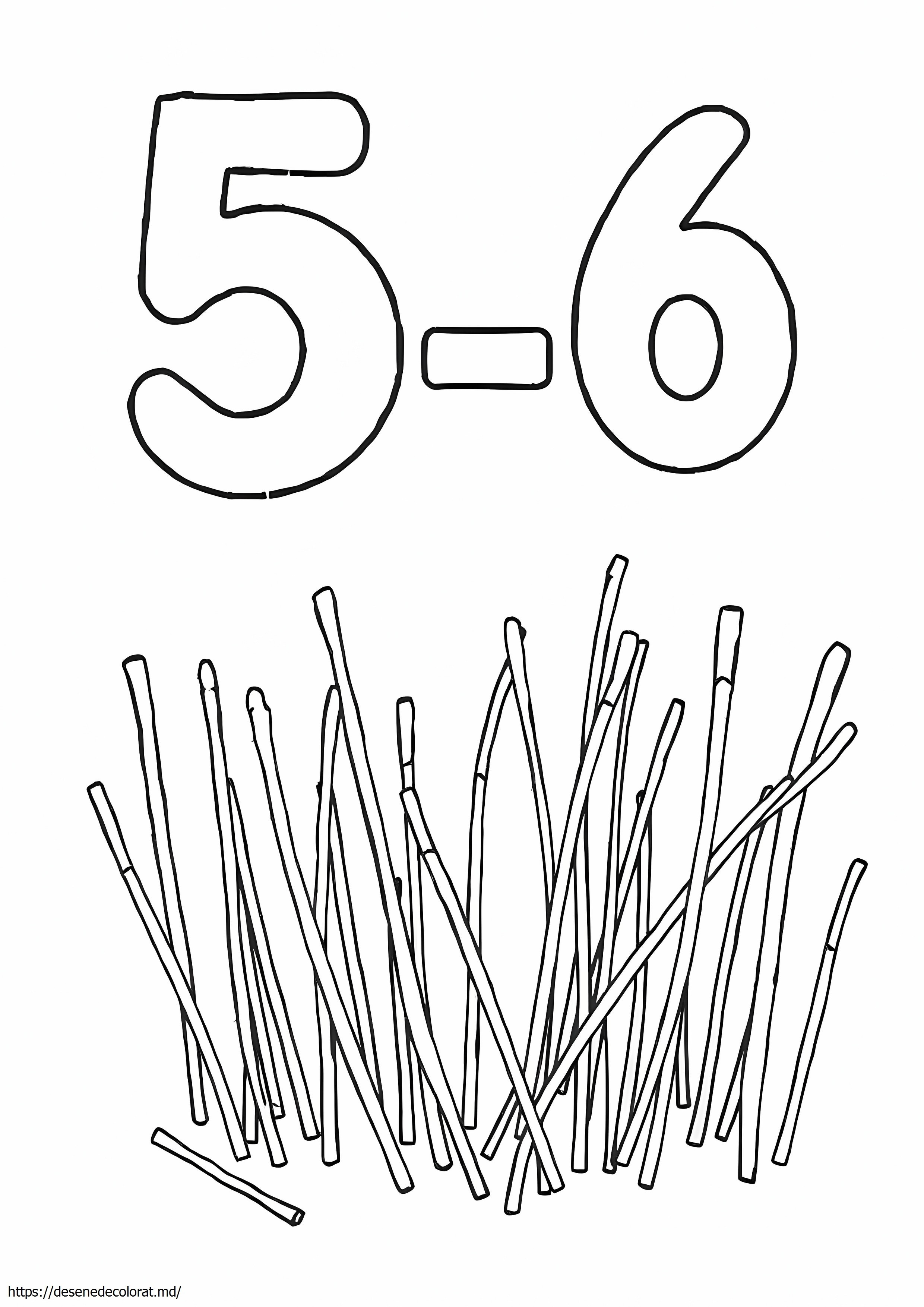 5 6 ridicați bețe