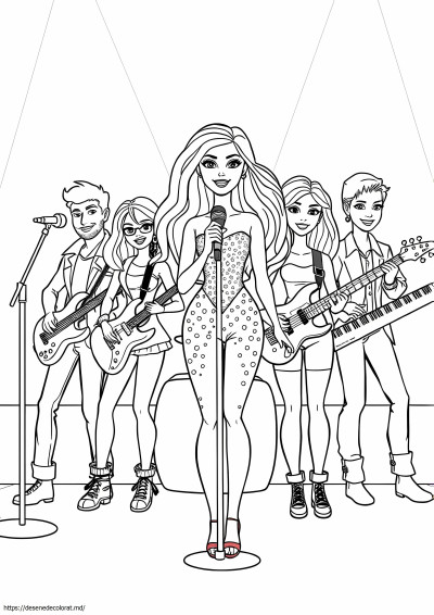 Barbie și rockerii