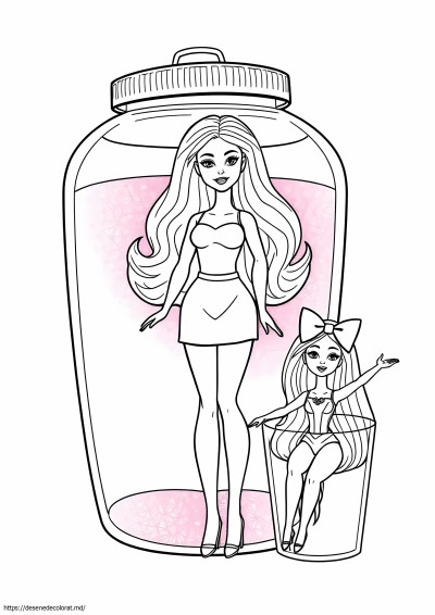 Dezvăluie culoarea barbie