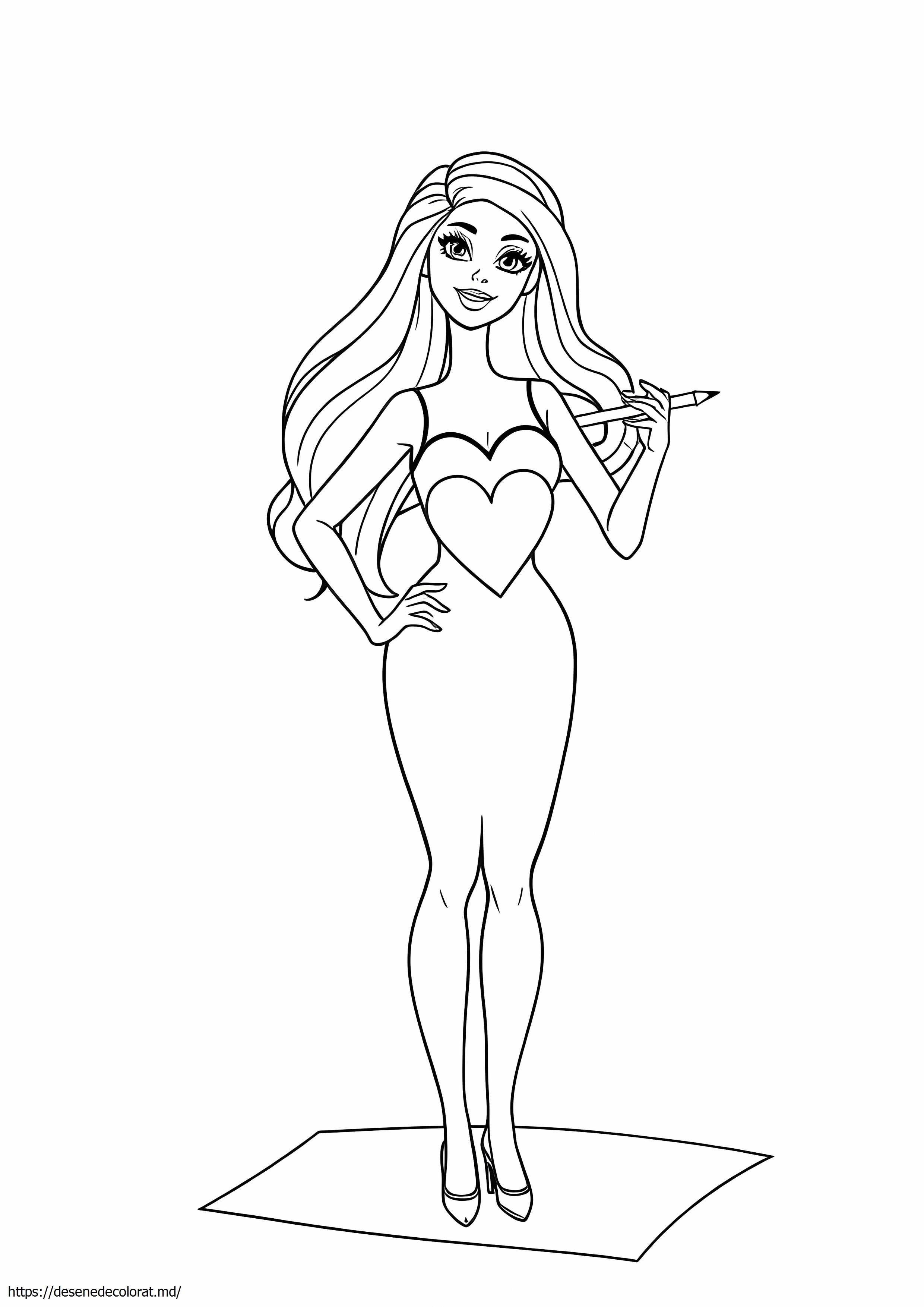 Desen barbie