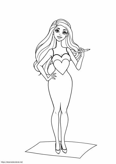 Desen barbie