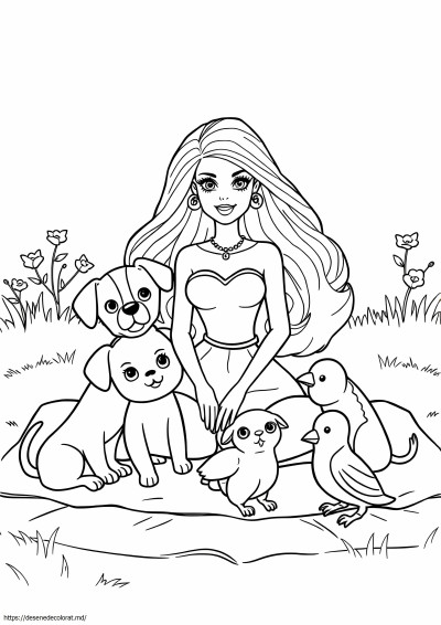 Animale de companie barbie
