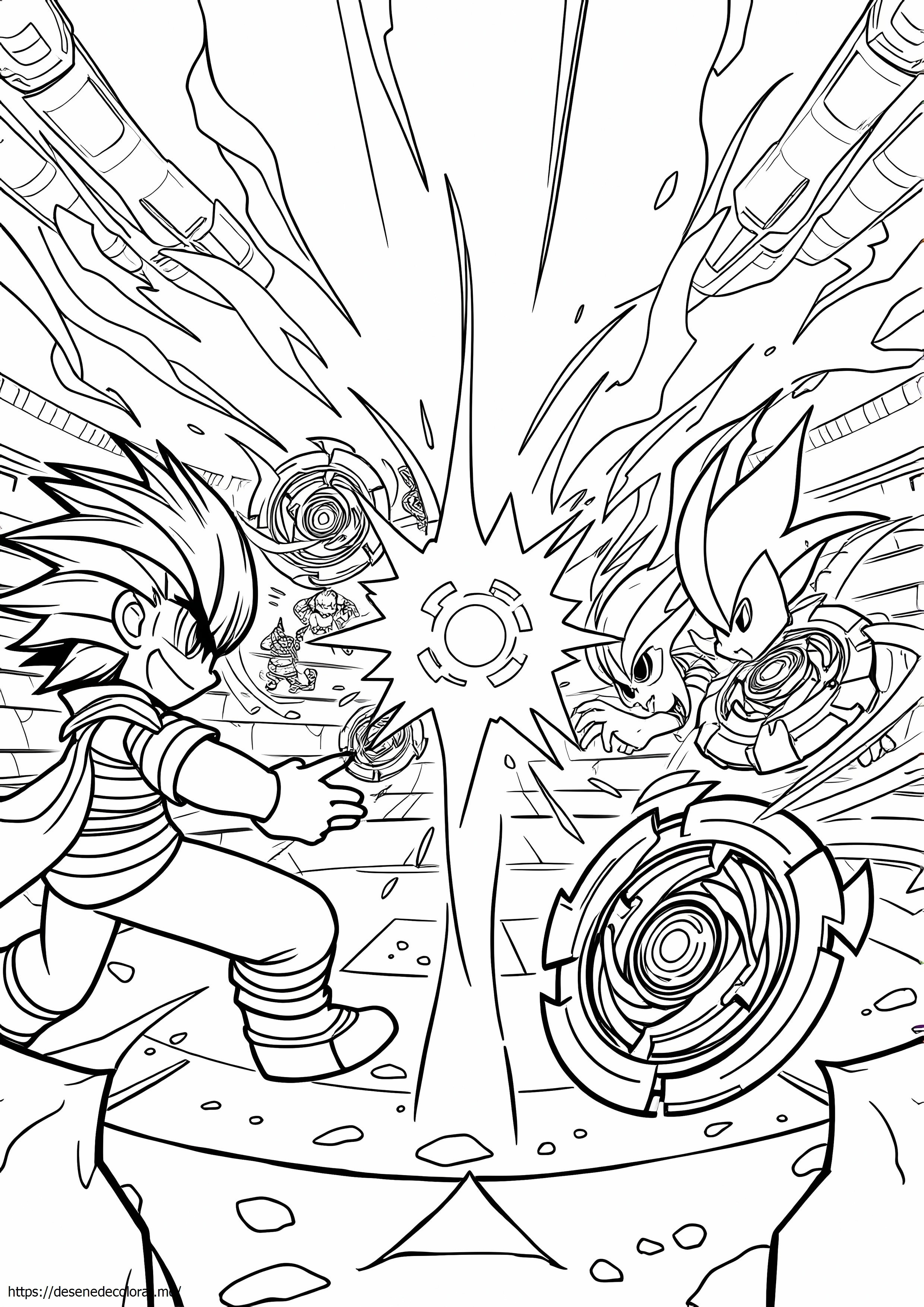 Personaje beyblade