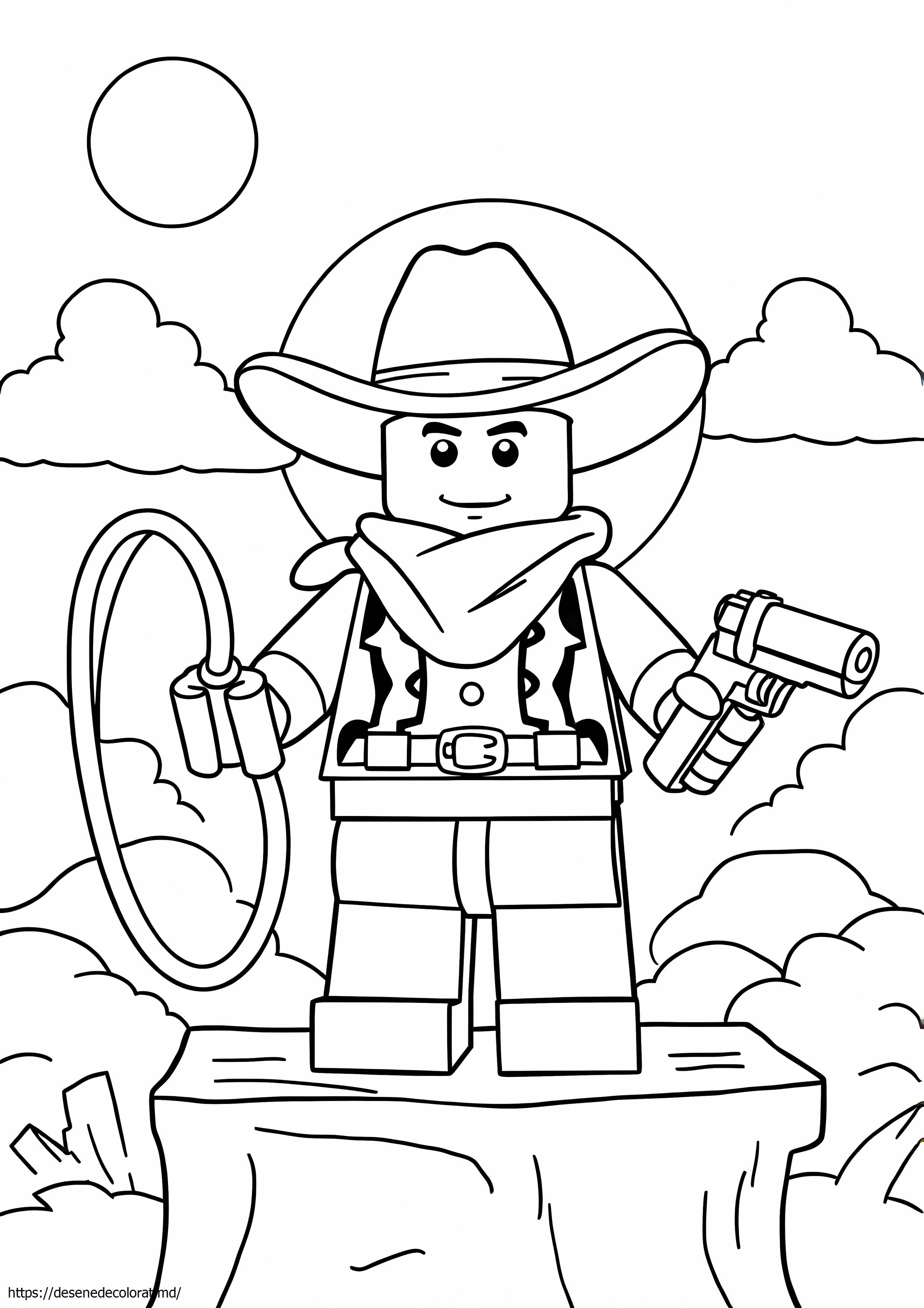 Lego cowboy