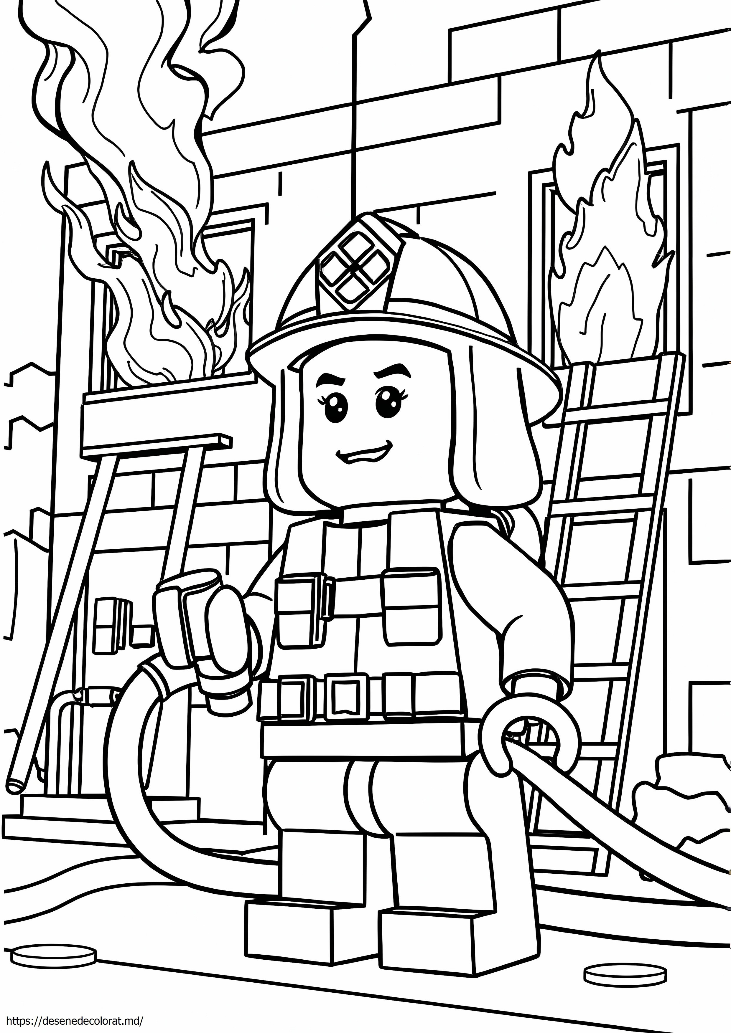 Pompier lego