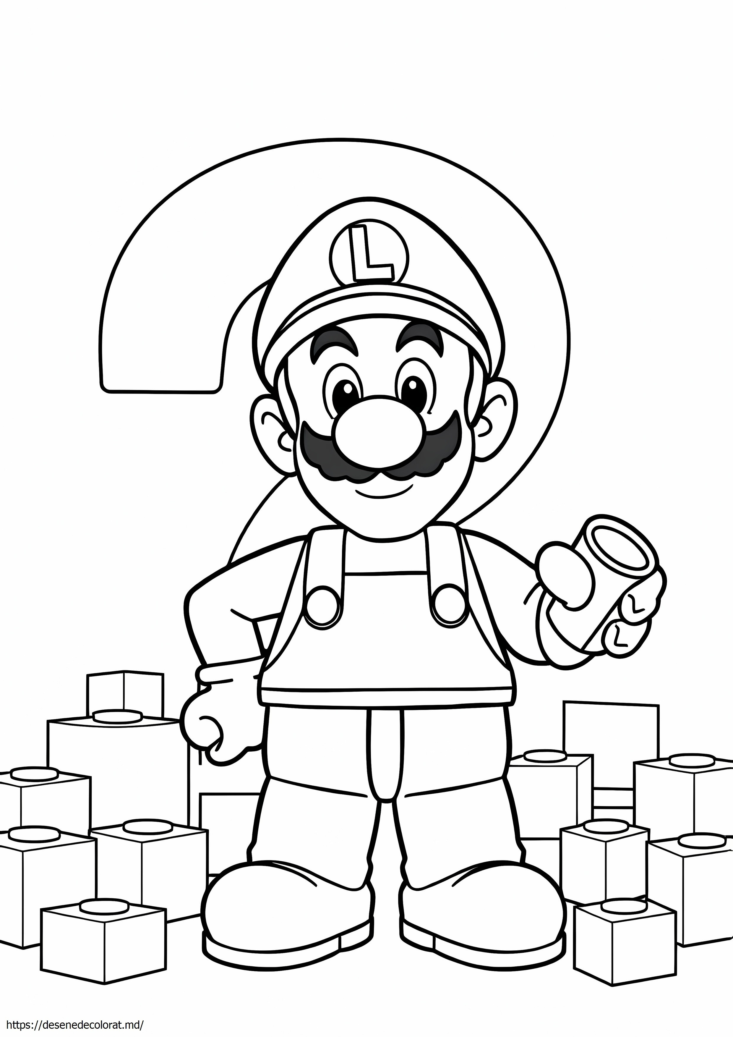 Lego luigi