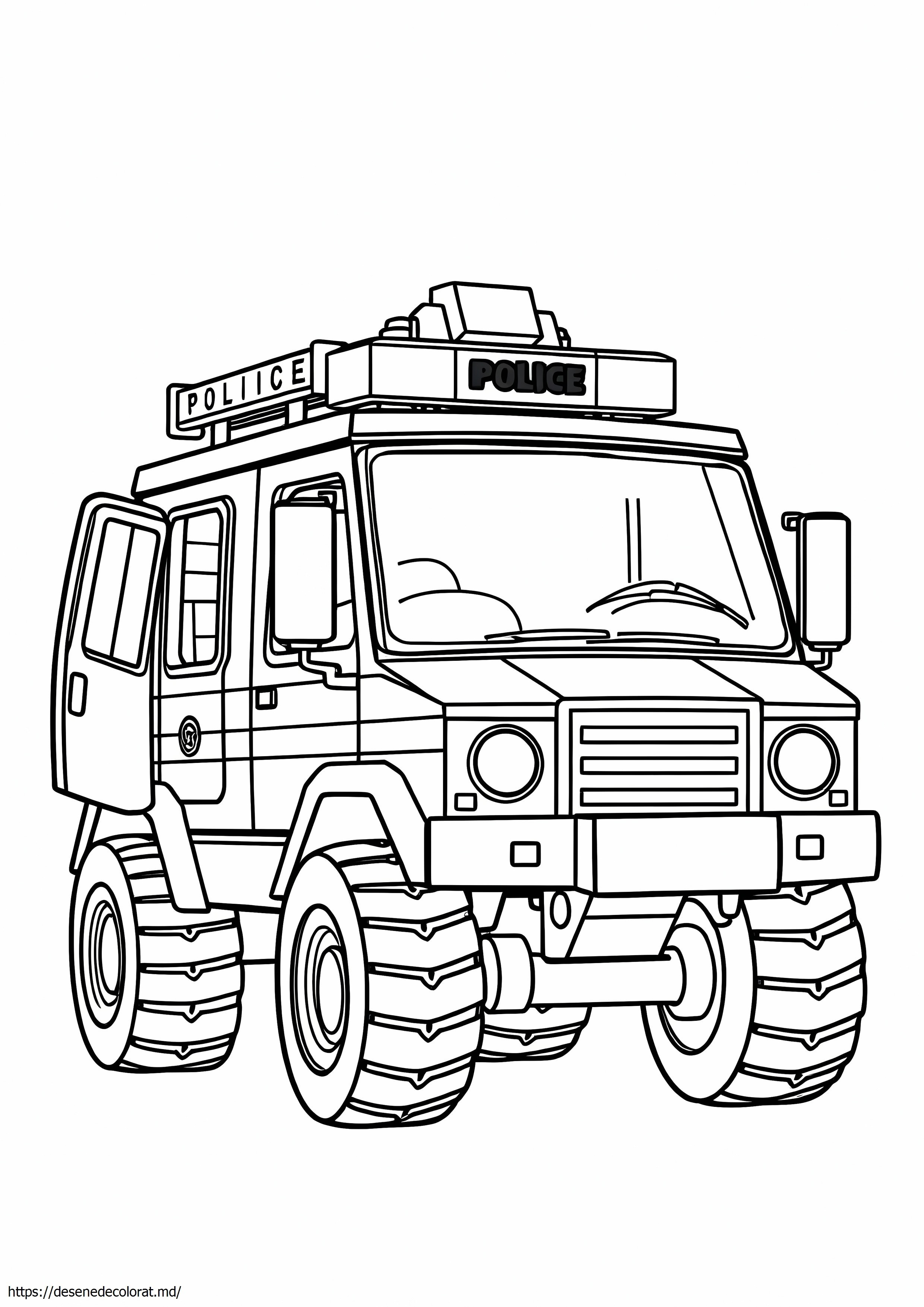 Camion de poliție lego