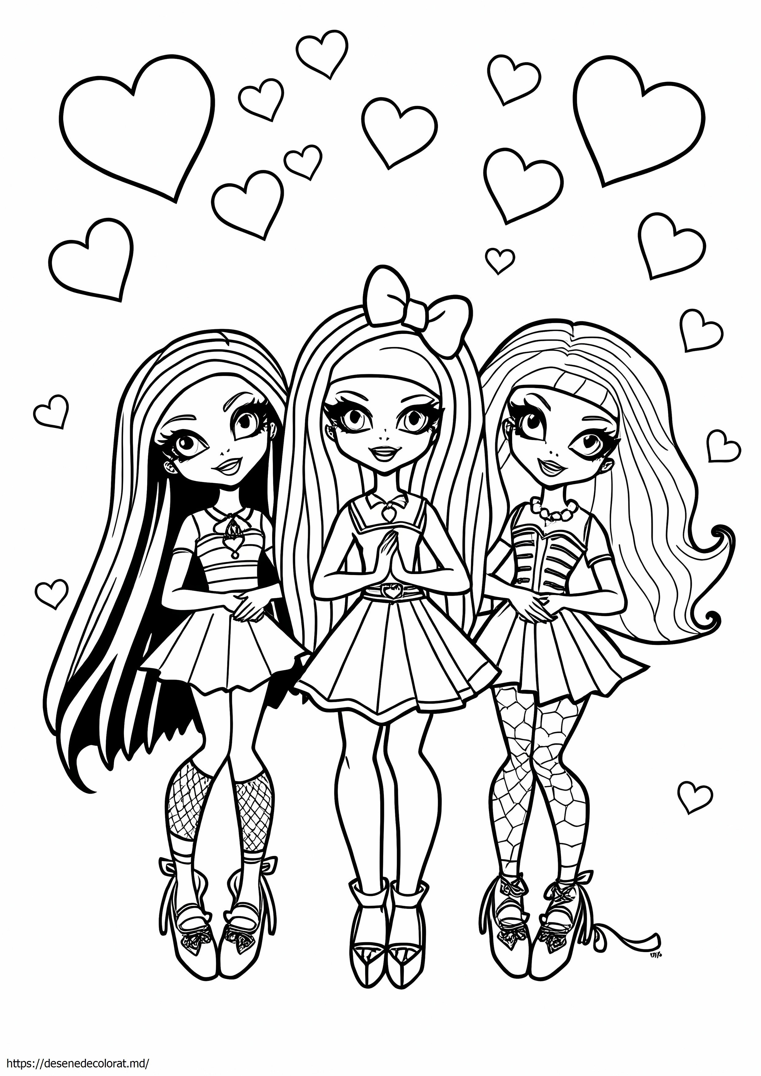 Păpuși monster high