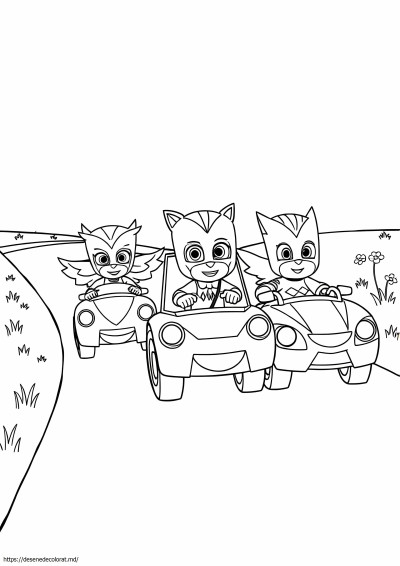 Pj masks mașini