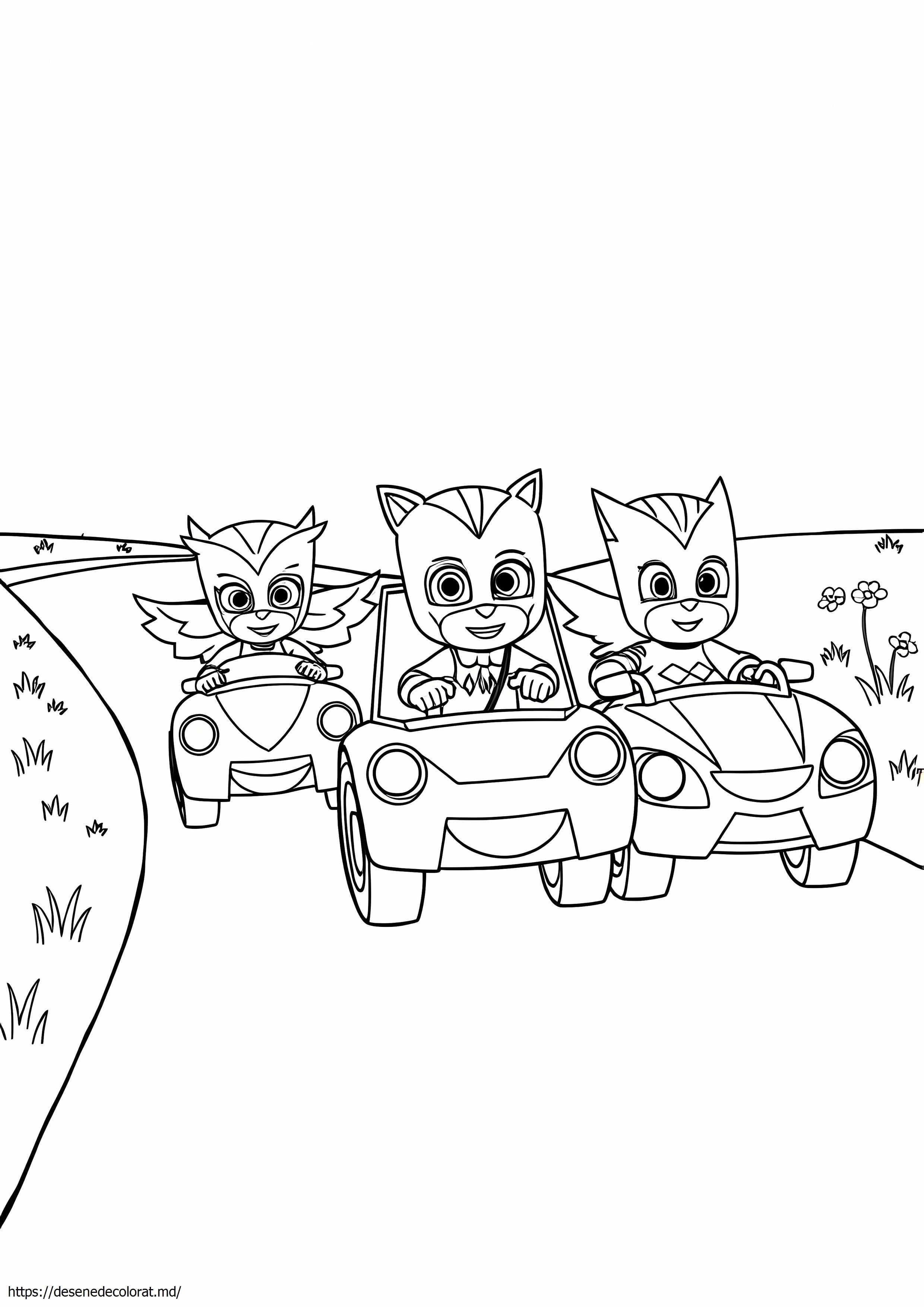 Pj masks mașini