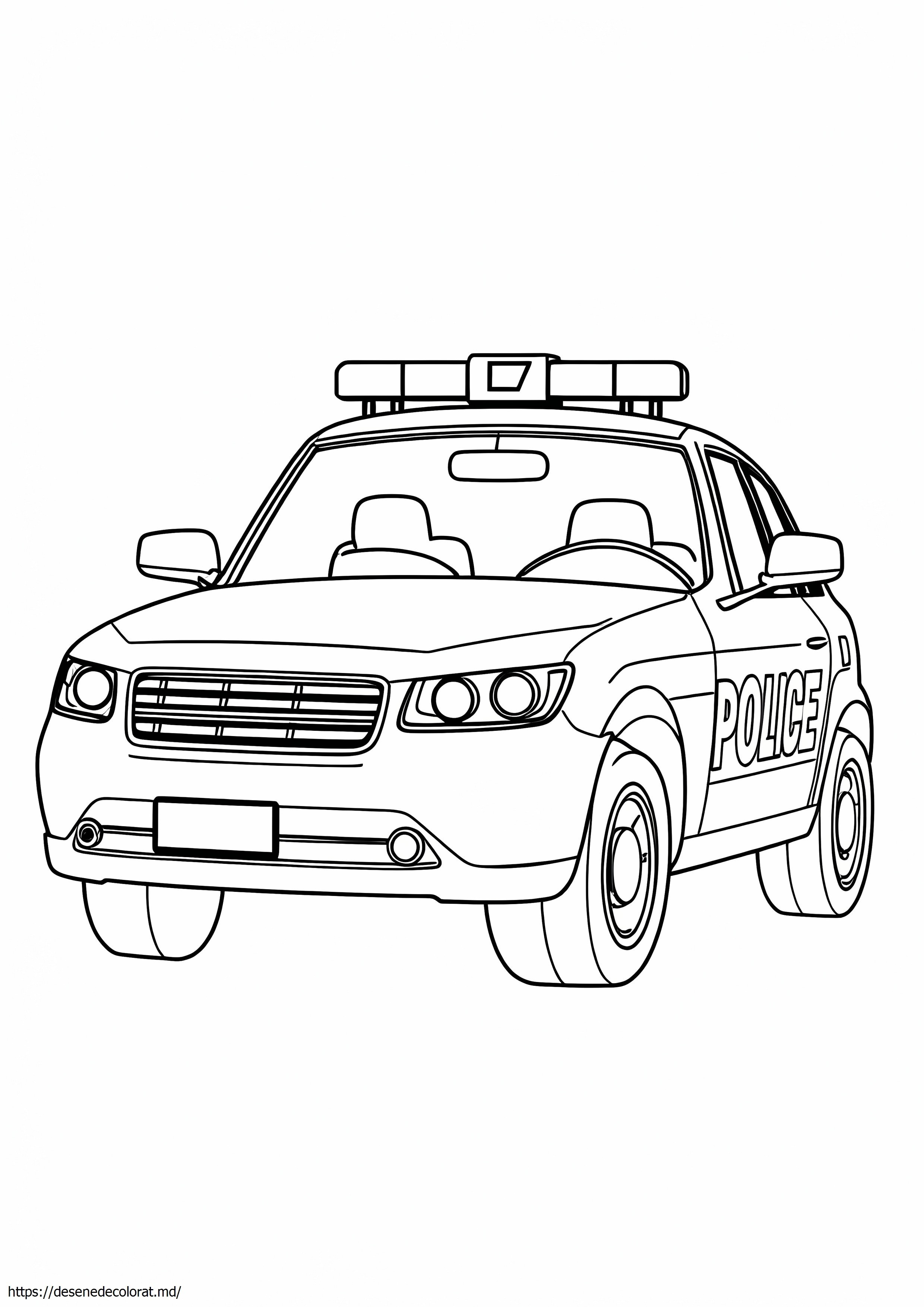 Mașină de poliție realistă