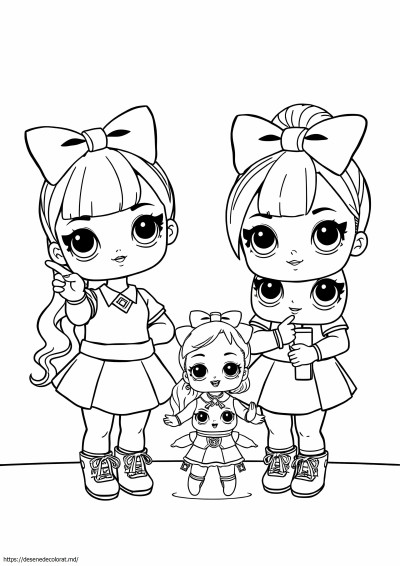 Surpriză surori lil surori lol doll