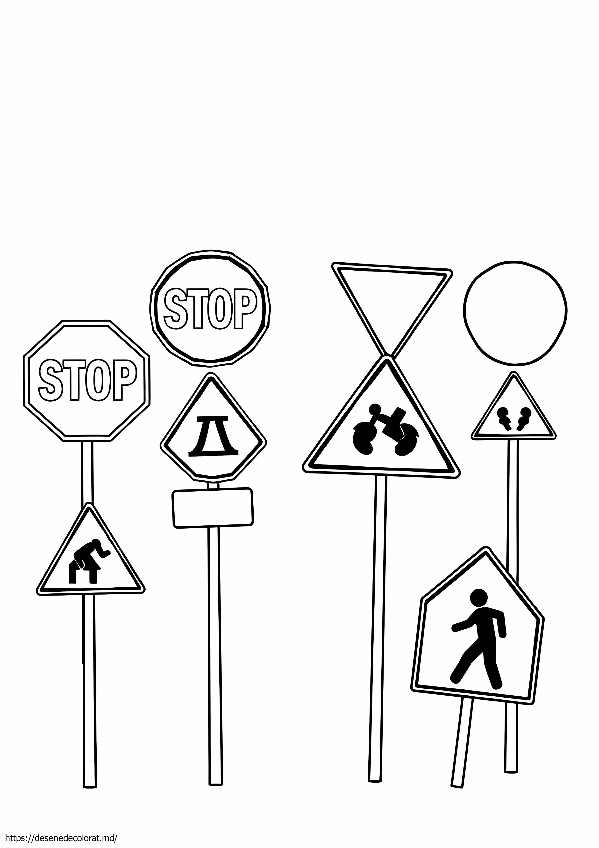 Semne de circulatie pt