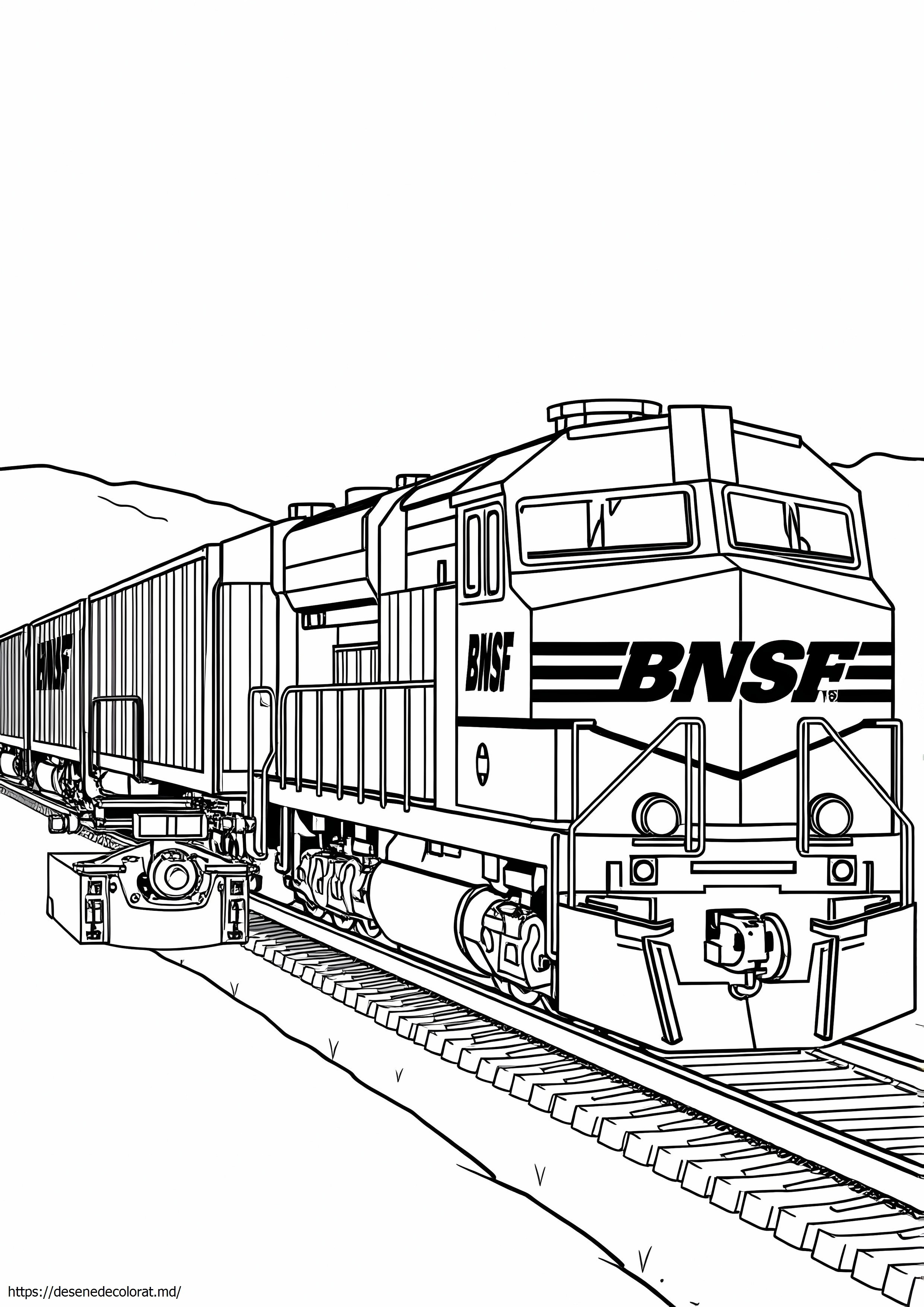 Bnsf railway marfă tren bnsf train
