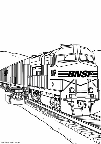 Bnsf railway marfă tren bnsf train