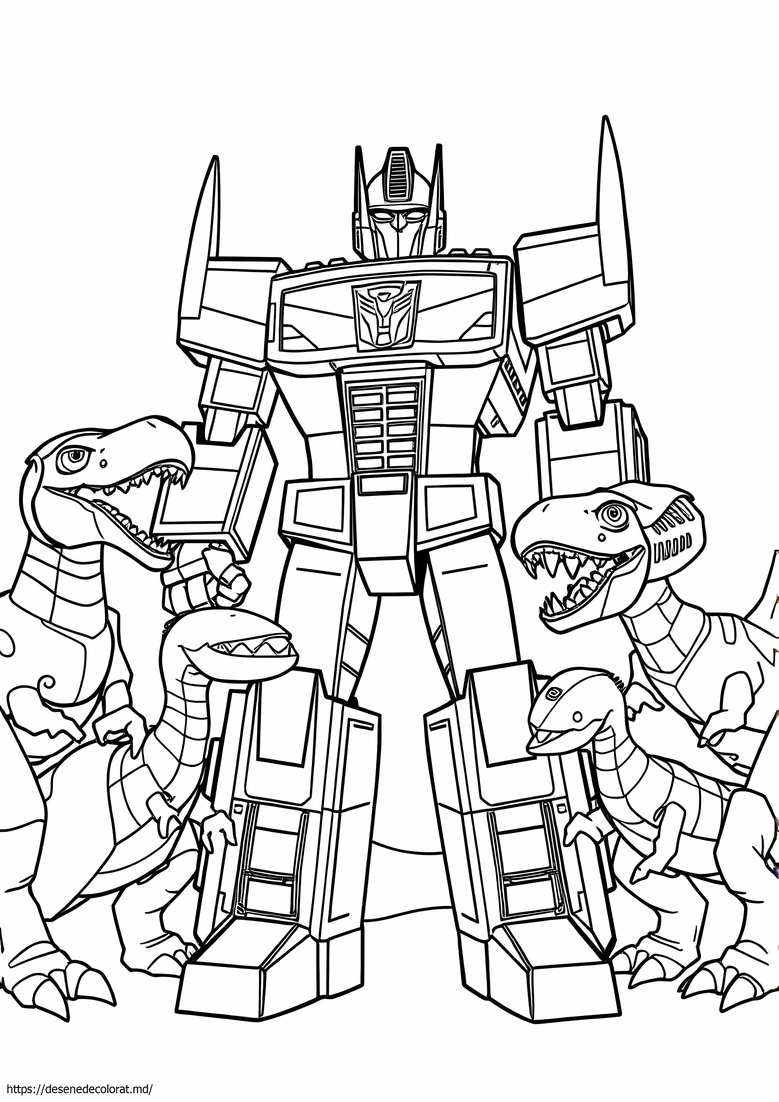 Dinobots optimus prime