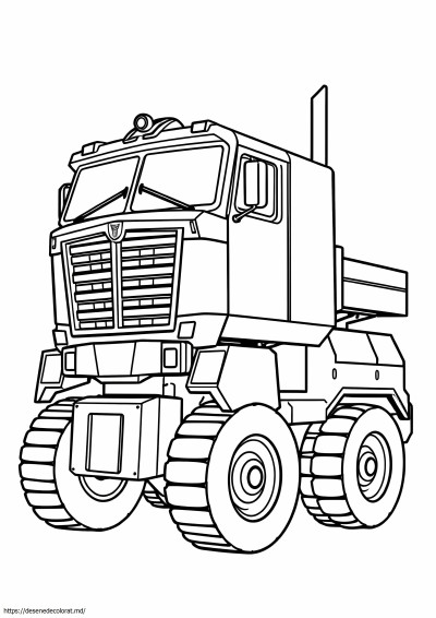 Camion optimus prime