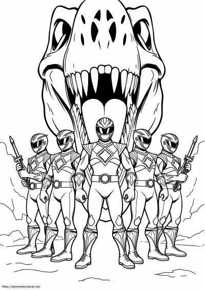 Red Power Rangers Dino Charge