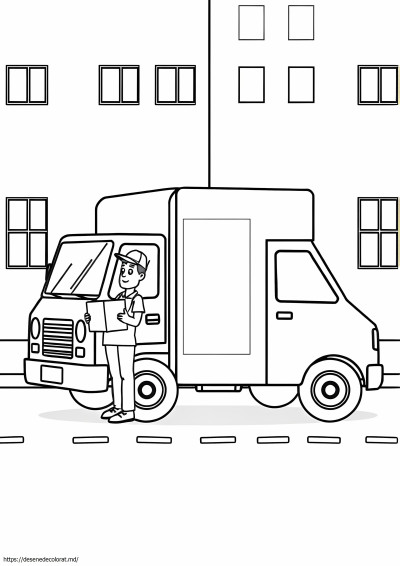 Camion de livrare