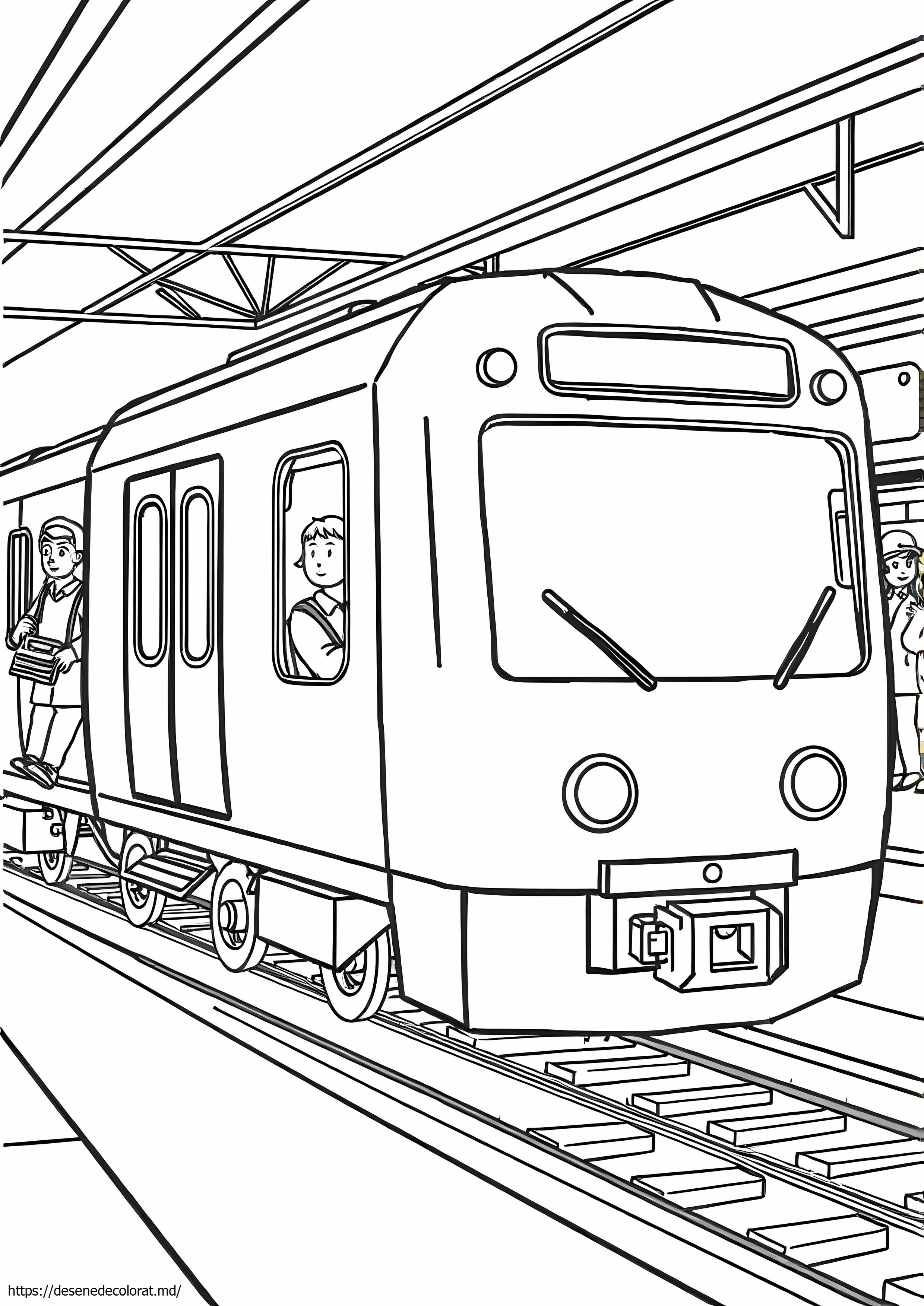 Tren de metrou