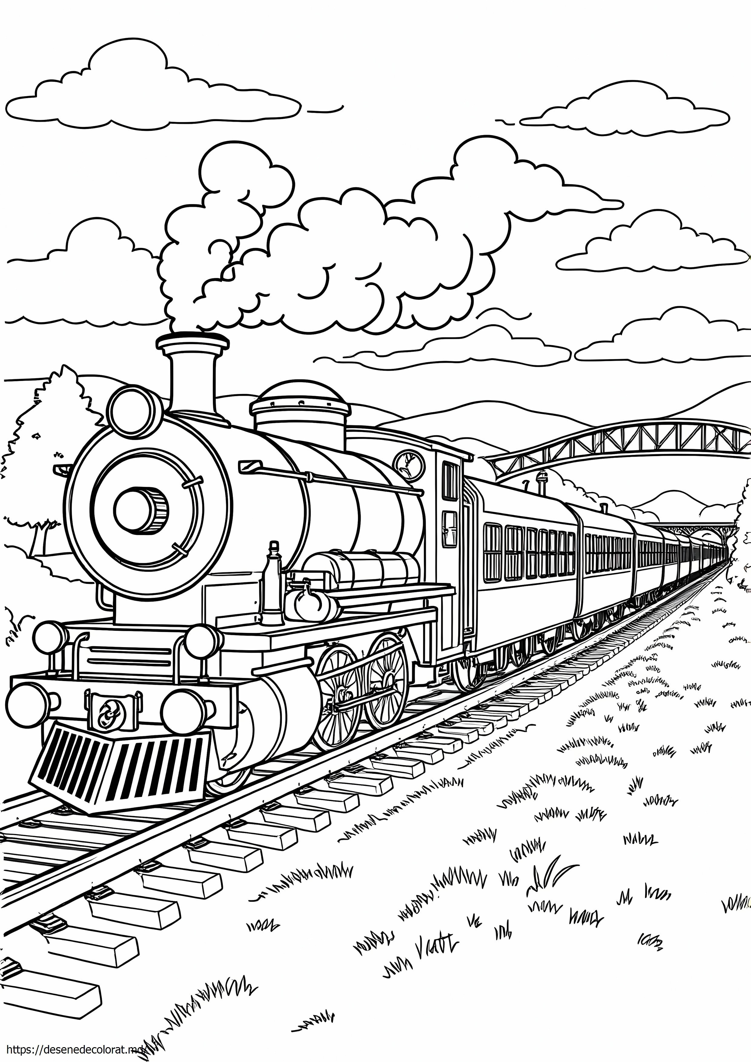 Tren vechi tren cu abur