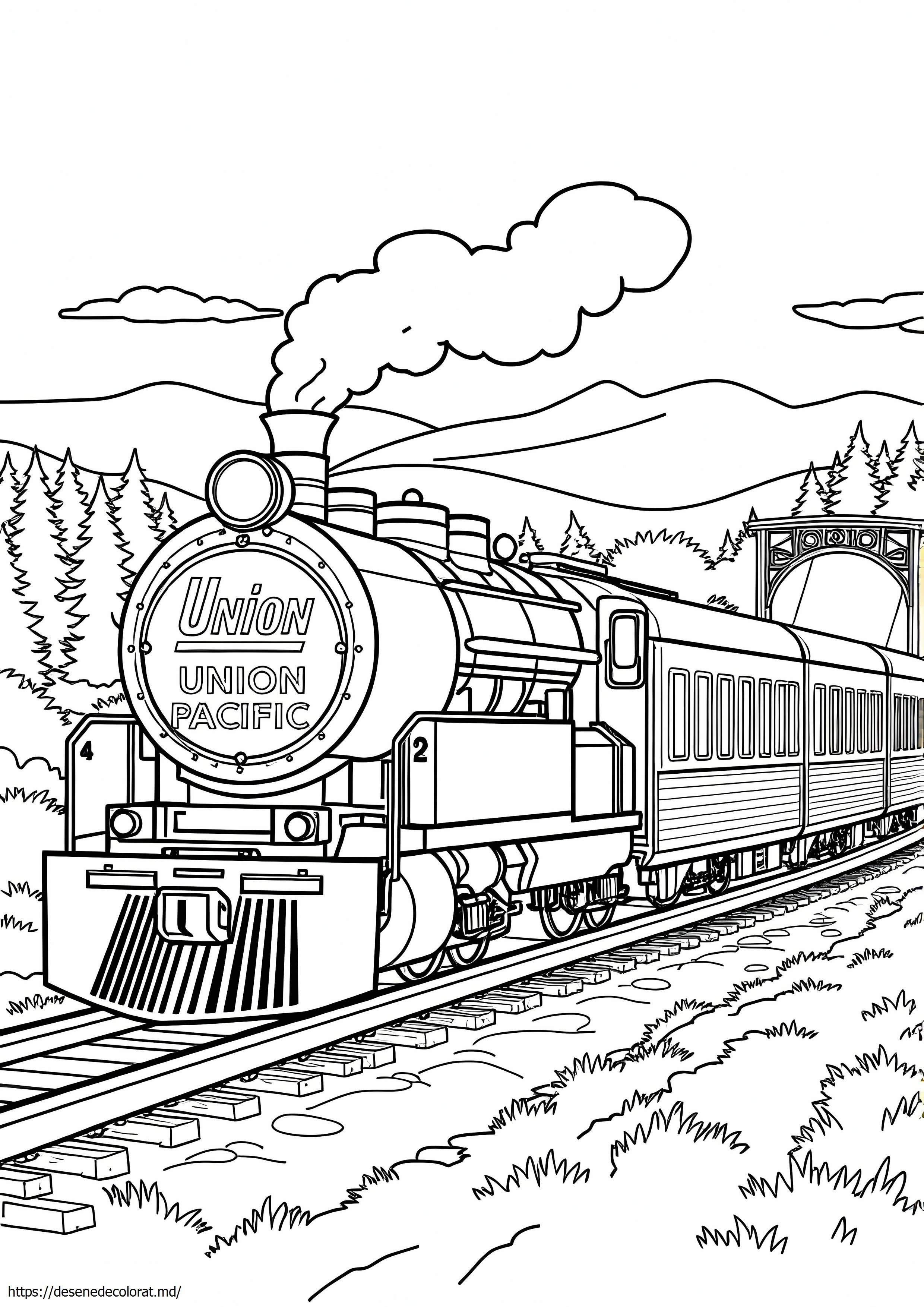 Trenul union pacific