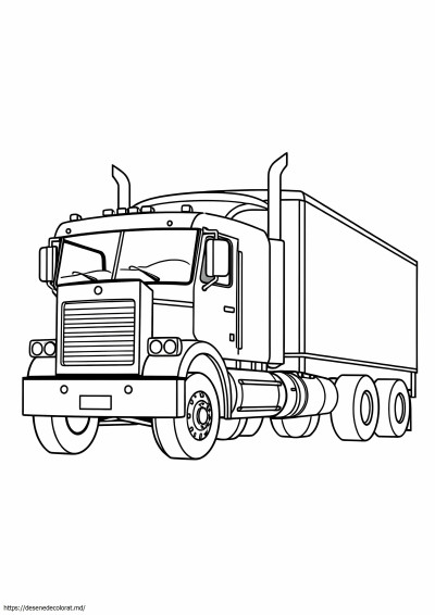 Camion cu 18 roți