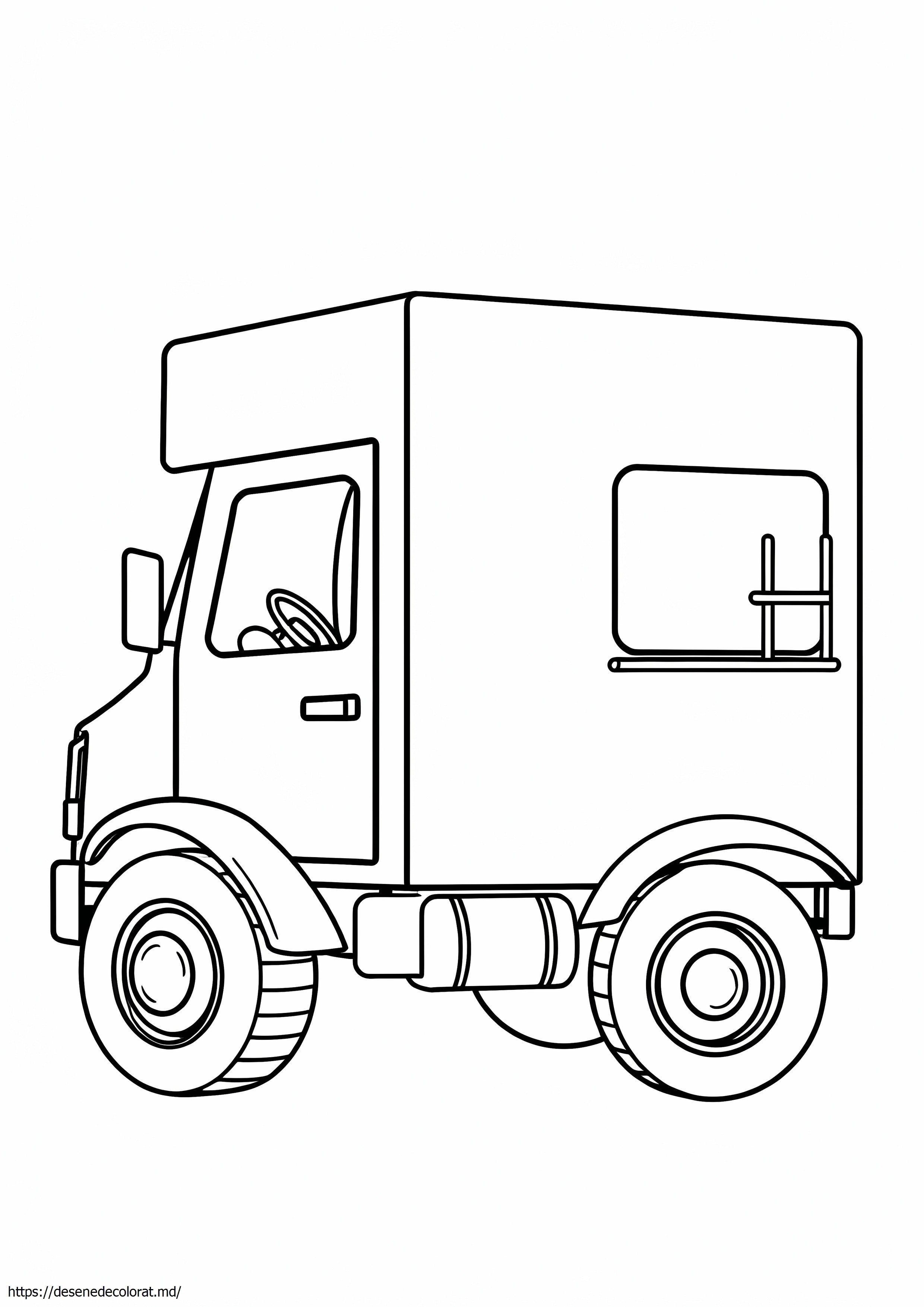 Camion cu cutie