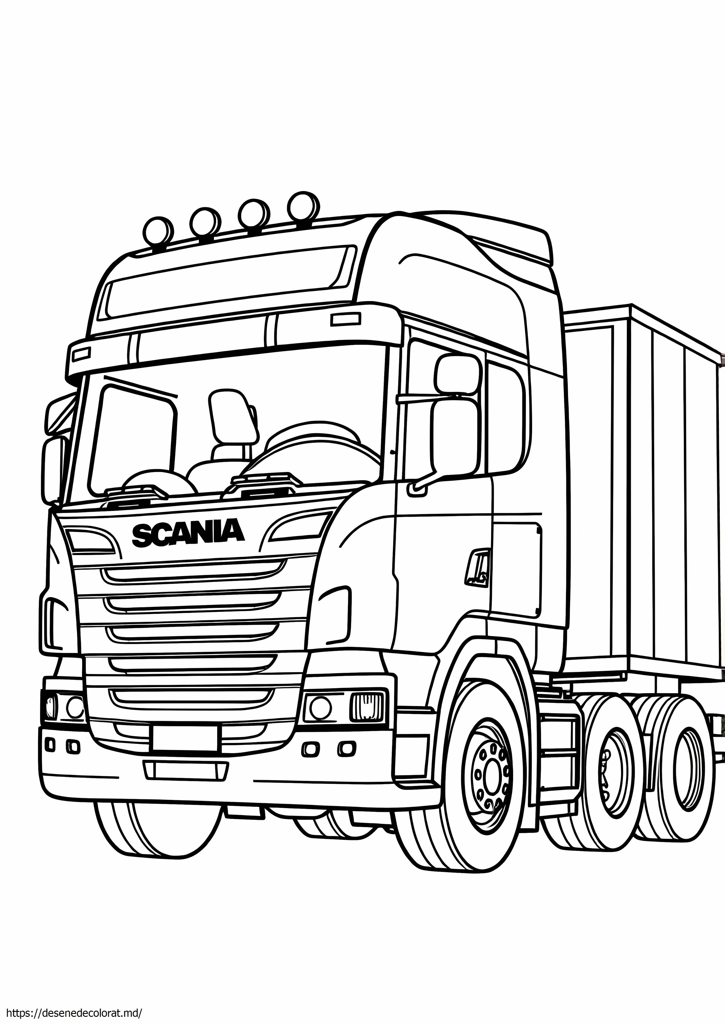 Camion mare camion scania