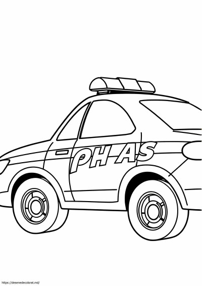 Urmărește mașina de poliție